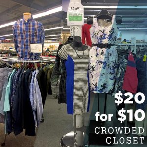 $20 Crowded Closet gift card
